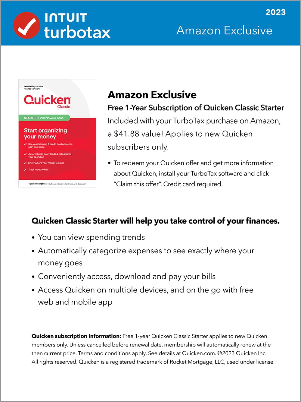 TurboTax Deluxe 2023, Federal & State Tax Return [PC/Mac Download]